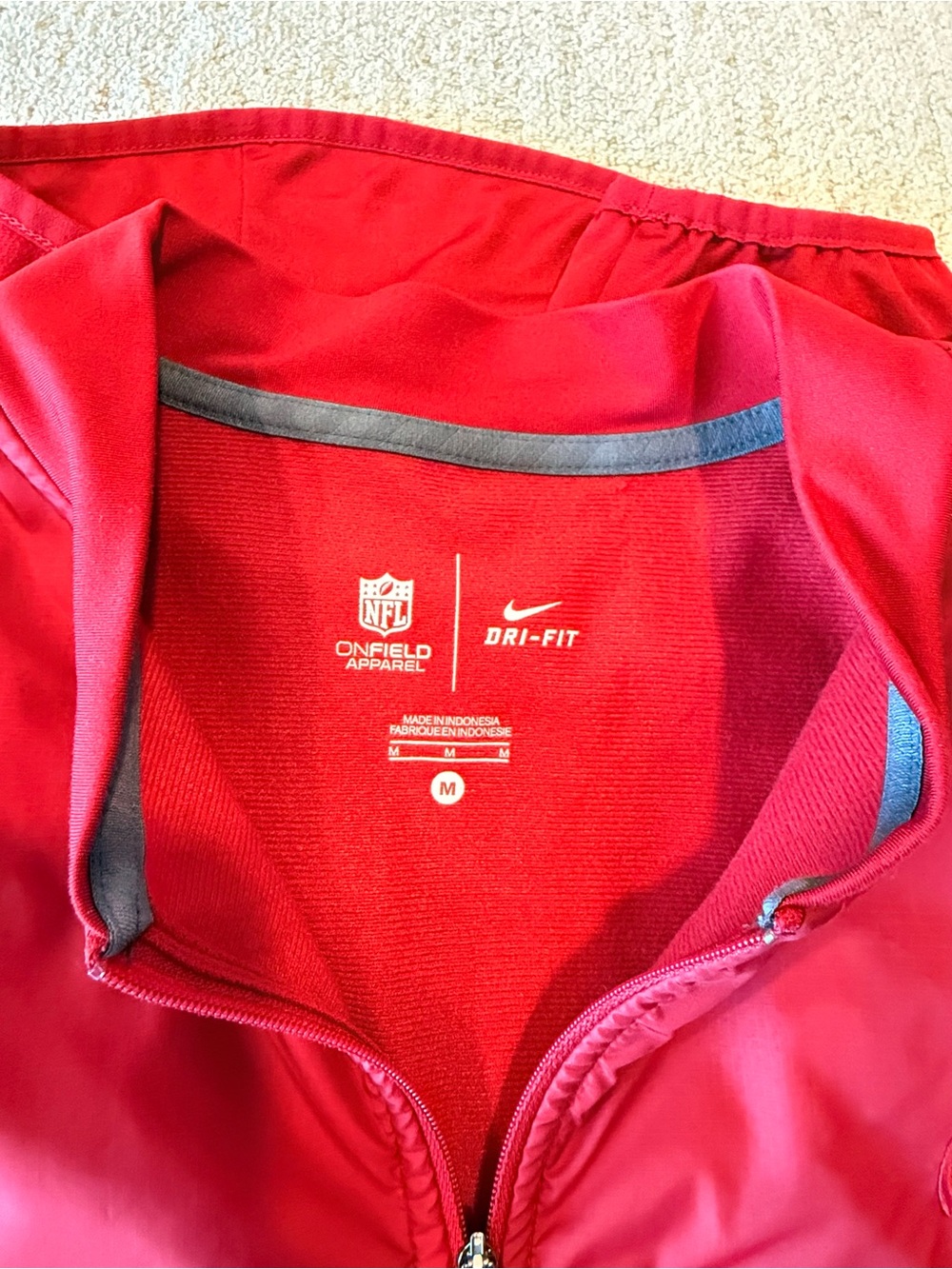 Arizona Cardinals Red Full‑Zip Jacket - Picture 4 of 4